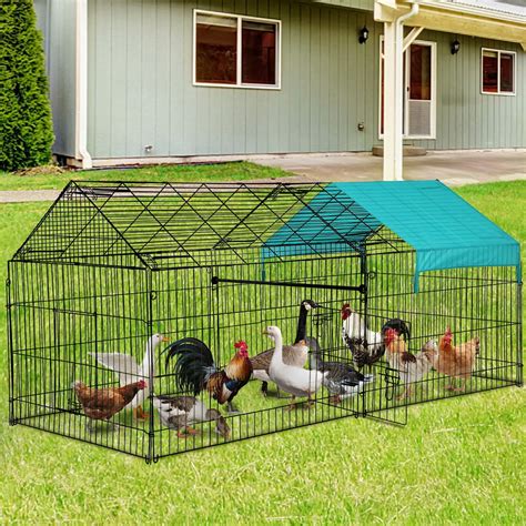 metal chicken run enclosure|chicken run attached to co-op.